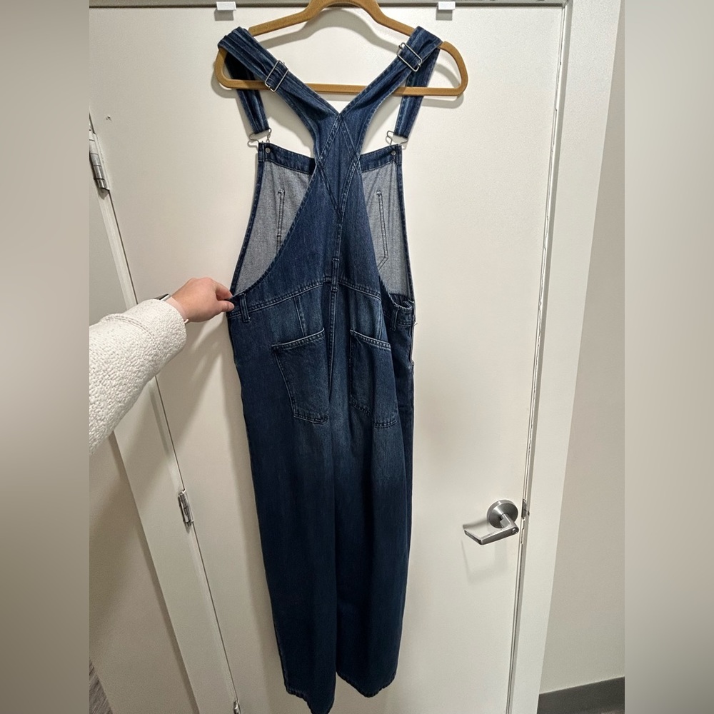 Free People We the Free Ziggy Denim Overalls Medium